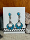 Turquoise Sterling Silver Post Earrings SN