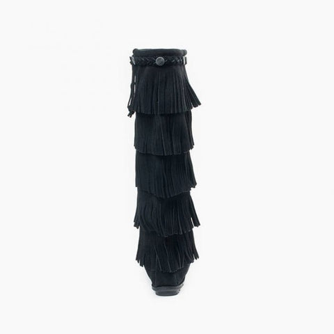 Women's 5-Layer Fringe Boot