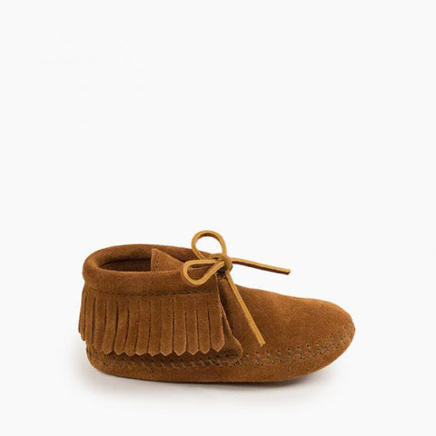 Kid's Classic Fringe Softsole Moccasin