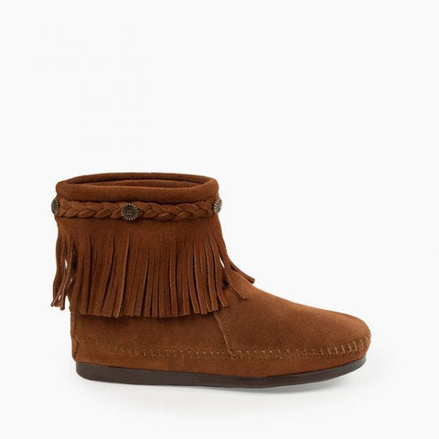 Women's High Top Back Zip Boot