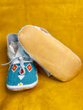 #1 Womens 3/4 Beaded Moccasin