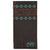 Red Dirt Tooled Accent w/Turquoise Design Rodeo Wallet