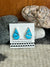 Turquoise Sterling Silver Stud Earrings