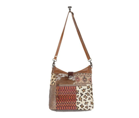 Myra Peruvian Brown Shoulder Bag