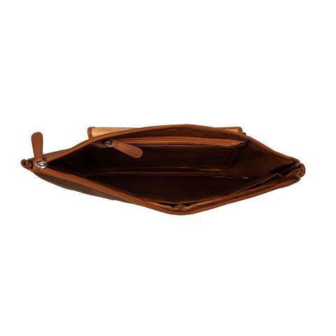 Myra Wynona Hand-Tooled Combo Laptop Sleeve