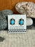 Turquoise Sterling Silver Stud Earrings