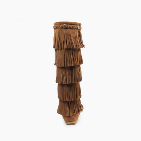 Women's 5-Layer Fringe Boot