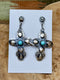 Handmade Turquoise Cross Earrings - RR