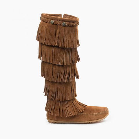 Women's 5-Layer Fringe Boot