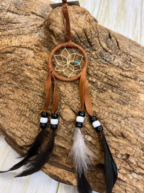 2'' Navajo Handmade Dreamcatcher