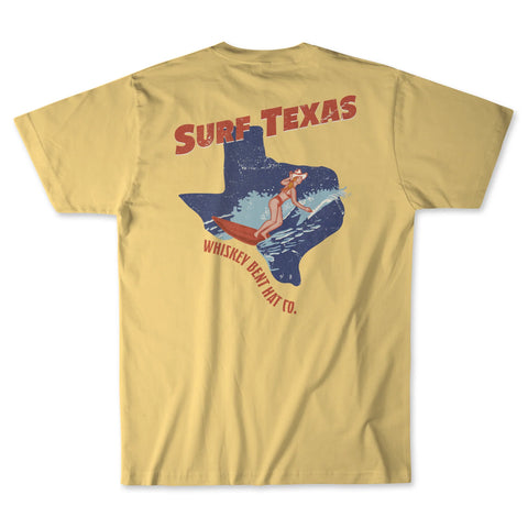 Whiskey Bent Surf Texas Tee #354