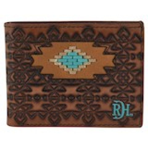 Red Dirt Bifold Laced SW Medallion Wallet