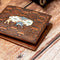 Red Dirt Jango Bifold Wallet SW Buffalo Inlay