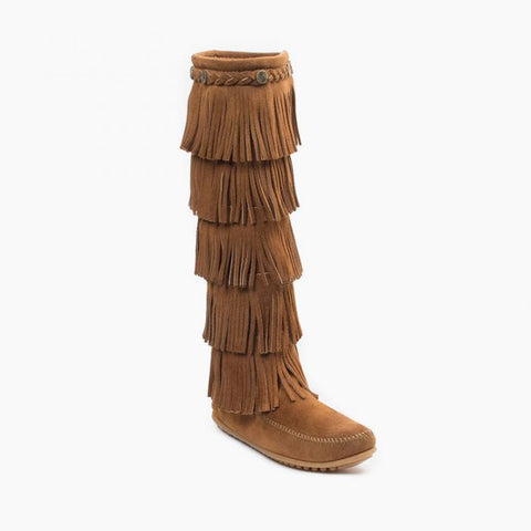 Women's 5-Layer Fringe Boot