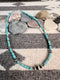 LEXI NATIVE BEADS  TURQUOISE NECKLACE  CS